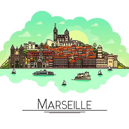 Boulevard De La These Marseilleアパートメント エクステリア 写真